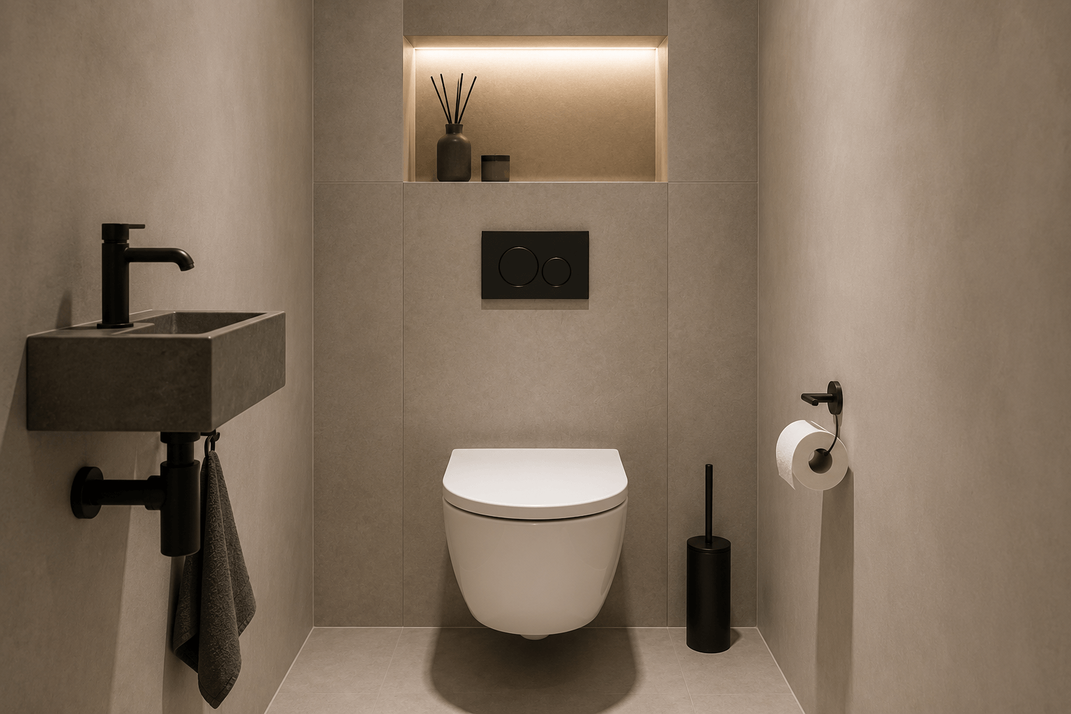 Toilet renovatie door RenoWorks